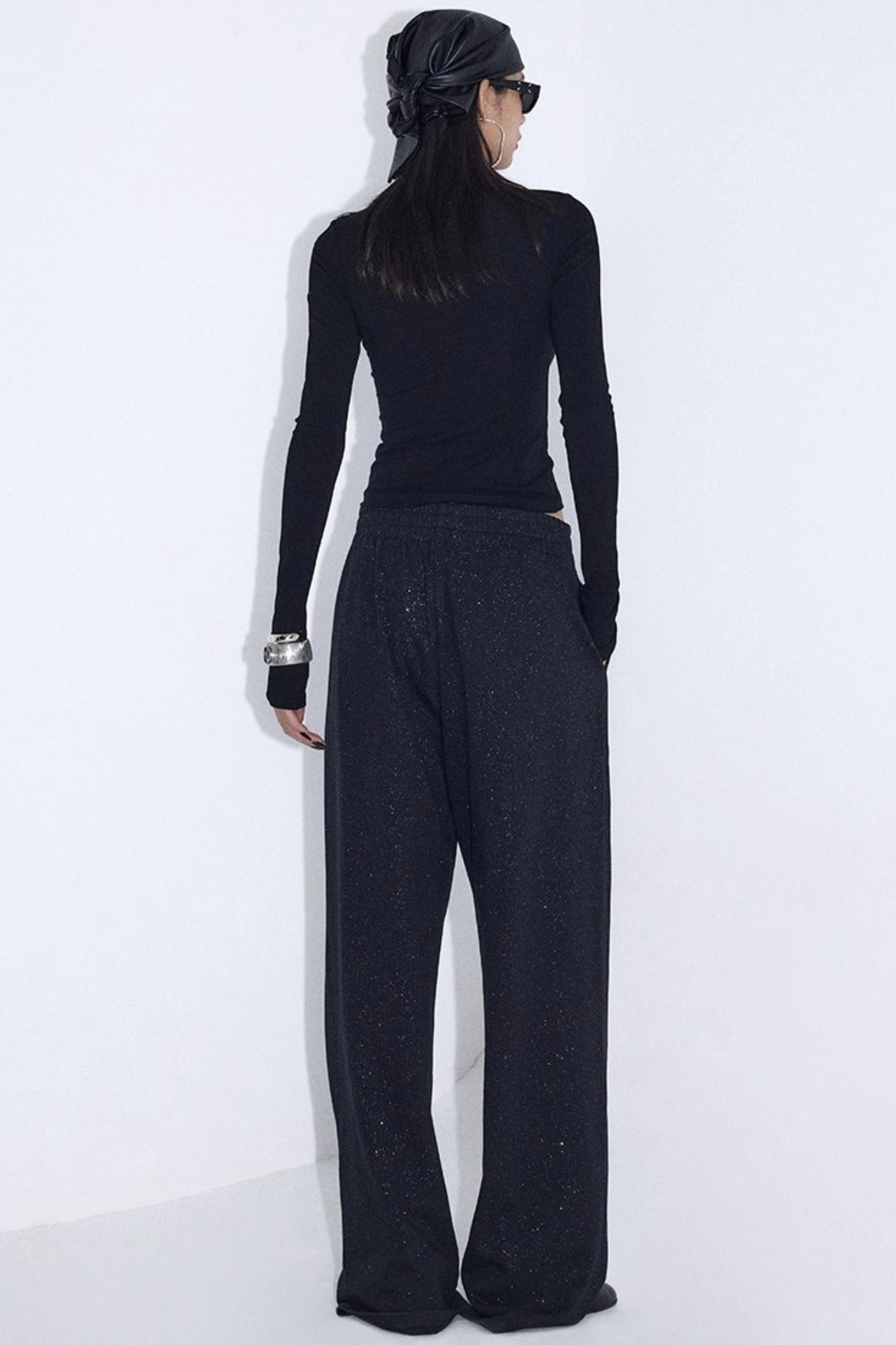 Love Black Base Layer Top