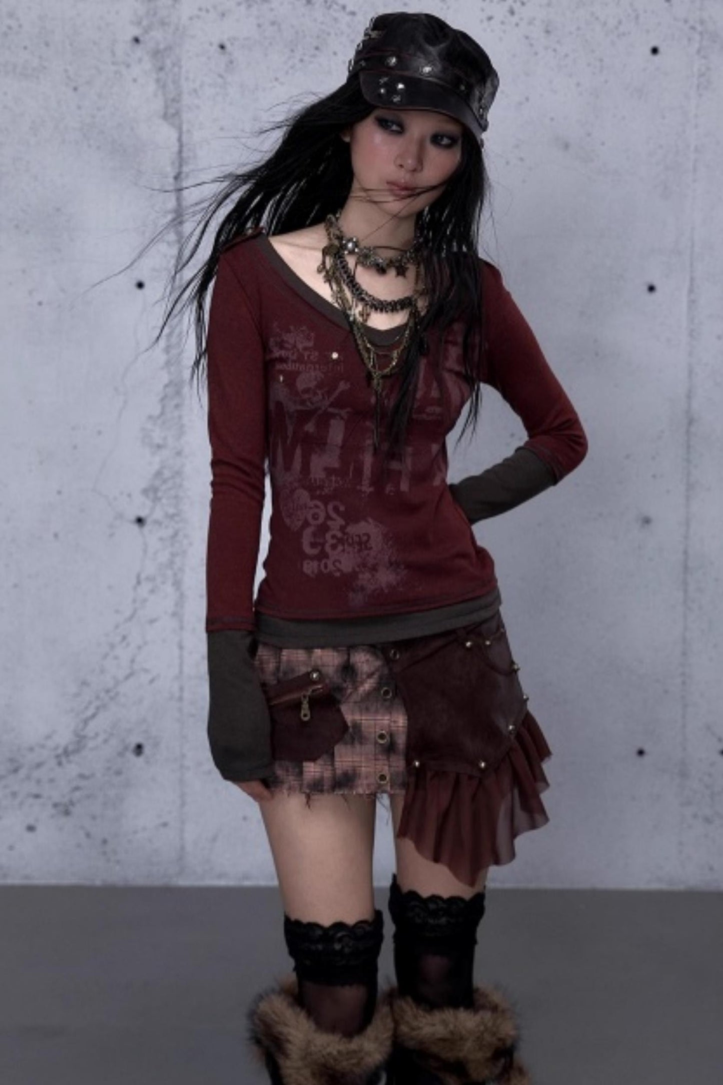 Retro Vintage Patchwork Top