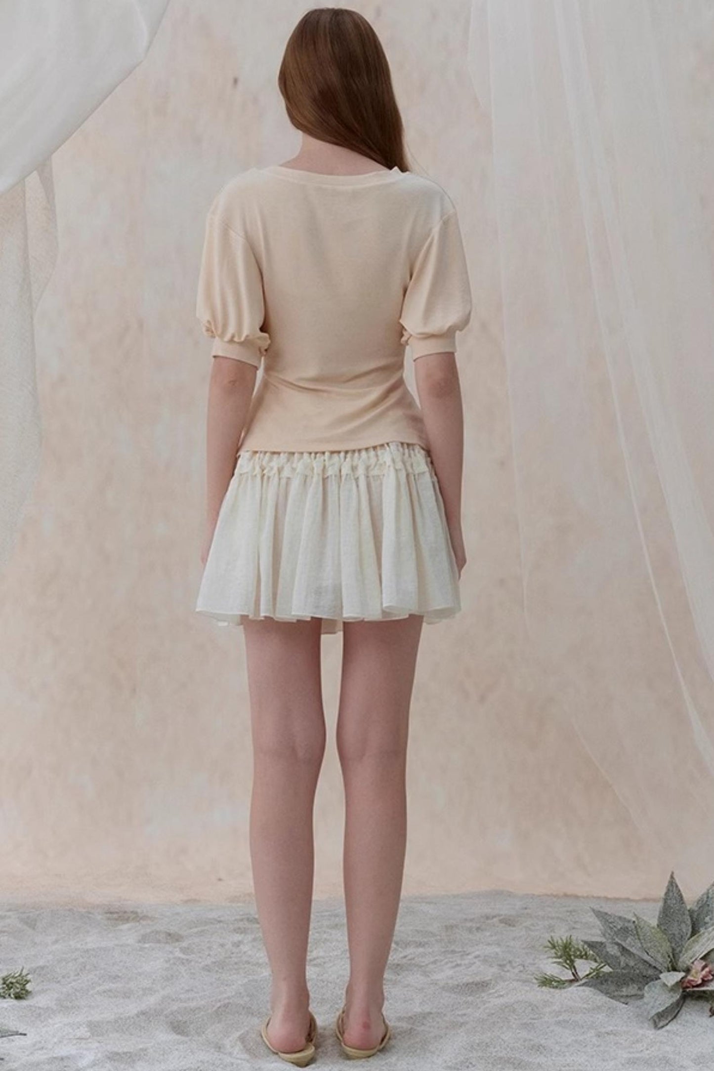 Sweet Bow A-line Mini Skirt