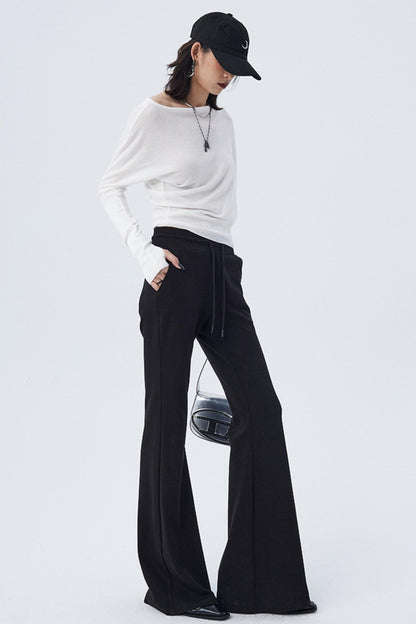 Ourhour Loose Long-Sleeved Sweatshirt