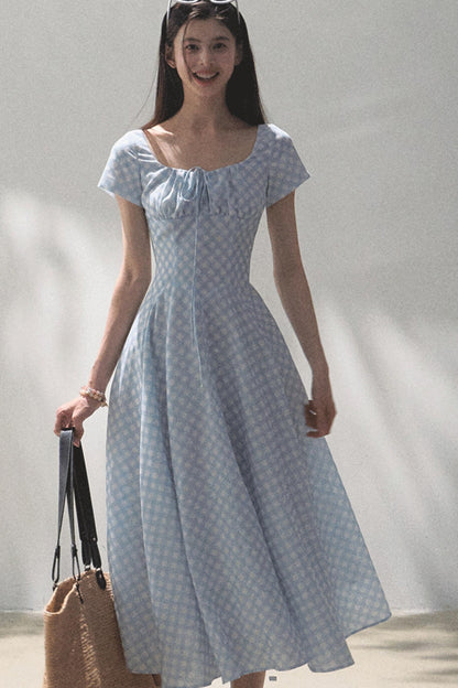 Tencel Bow Tie Dress