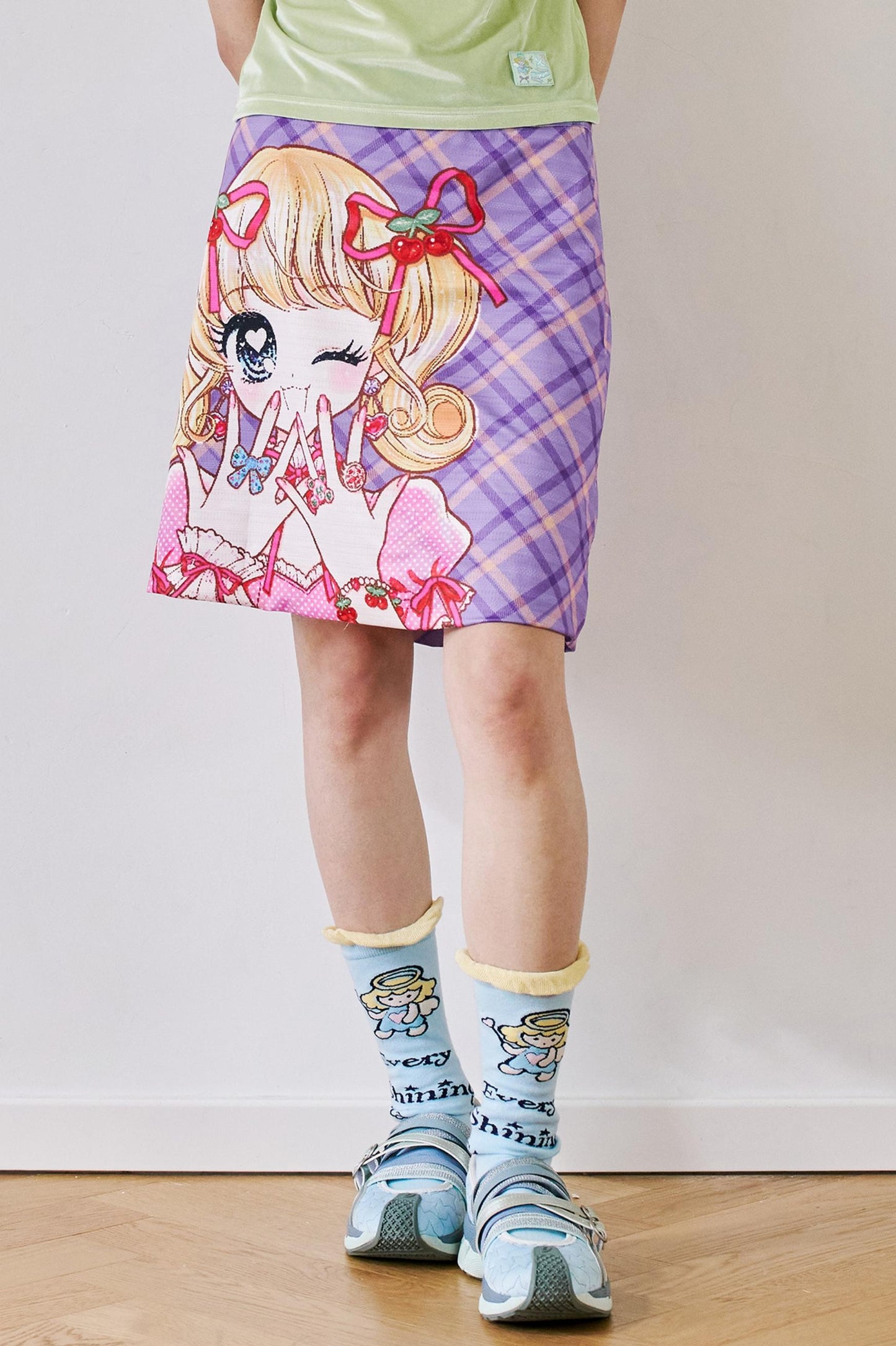 Luxury Summer Plaid Skirt