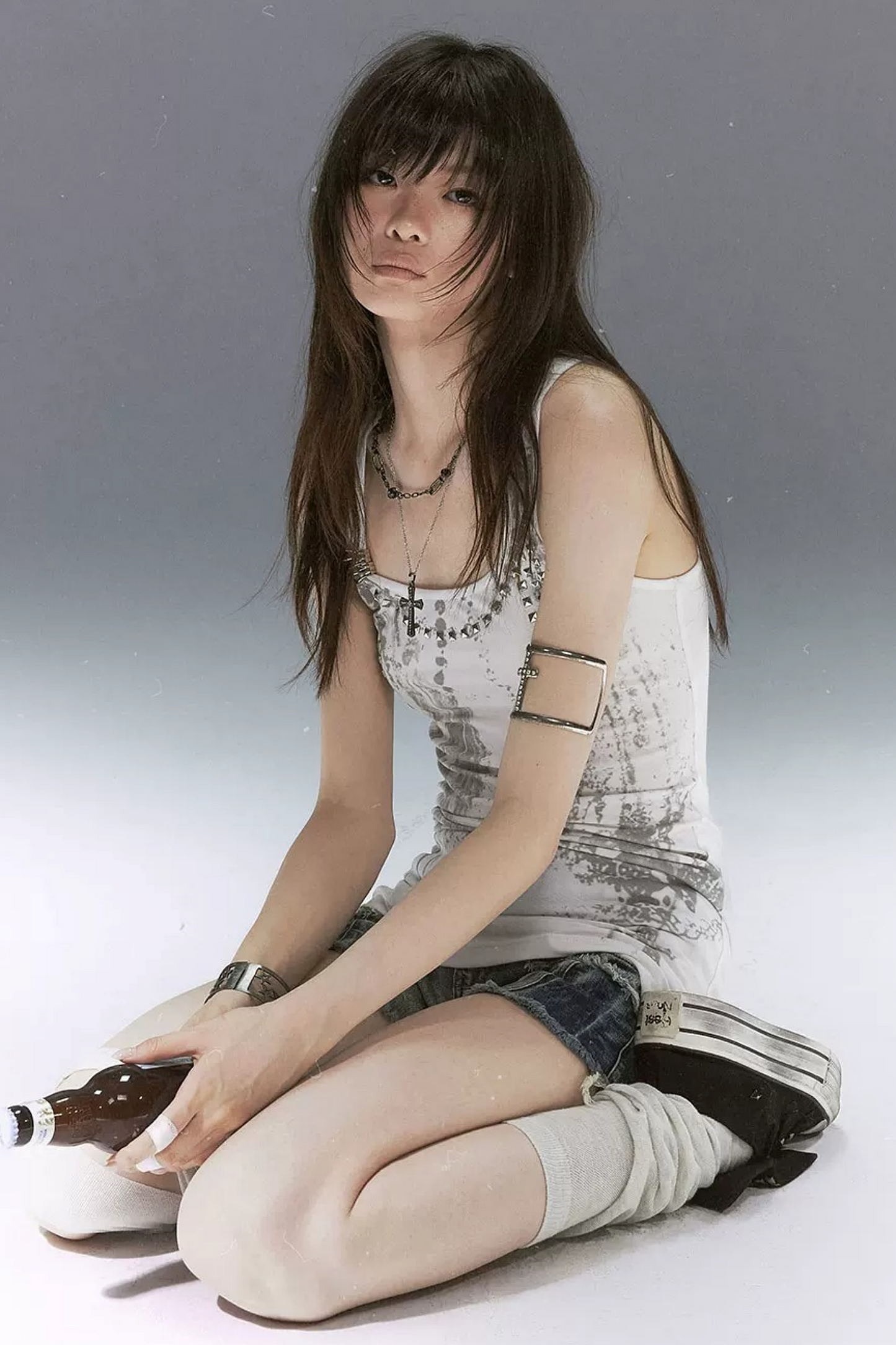 Tribal Feather Print Tencel Camisole
