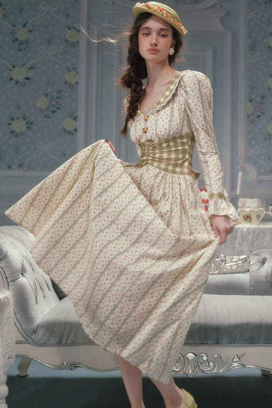 Abito floreale Lacemade Windsor
