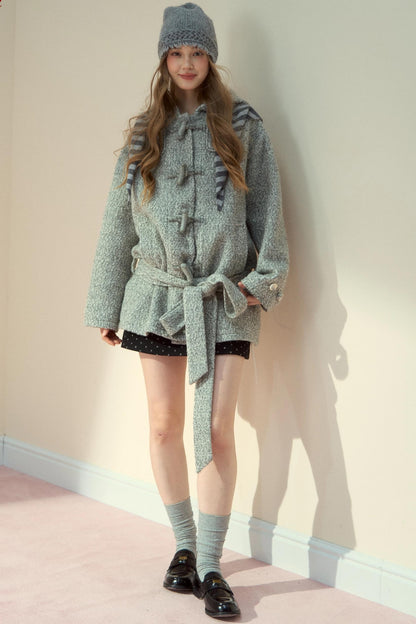 Collegiate Style Sheep Wool Jacket