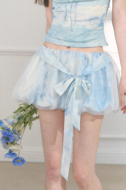 Sea Salt Jasmine Bustier Skirt