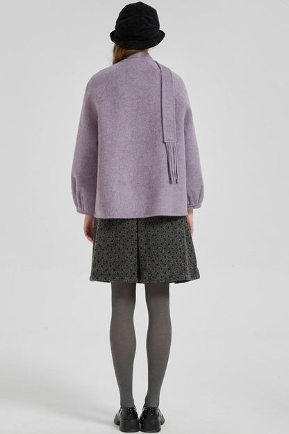 Winter Purple Reversible Jacket