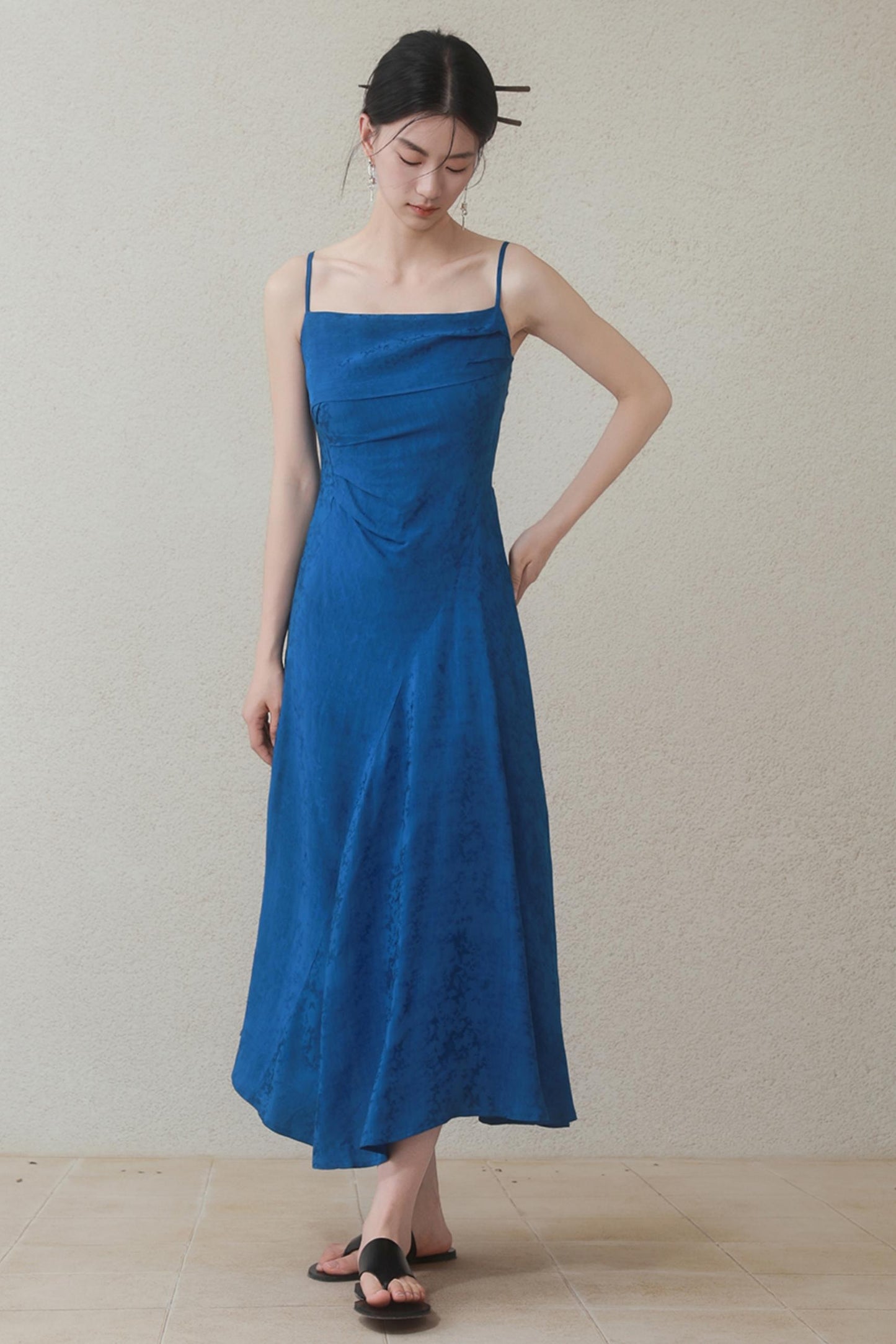 Summer Elegance Halter Dress