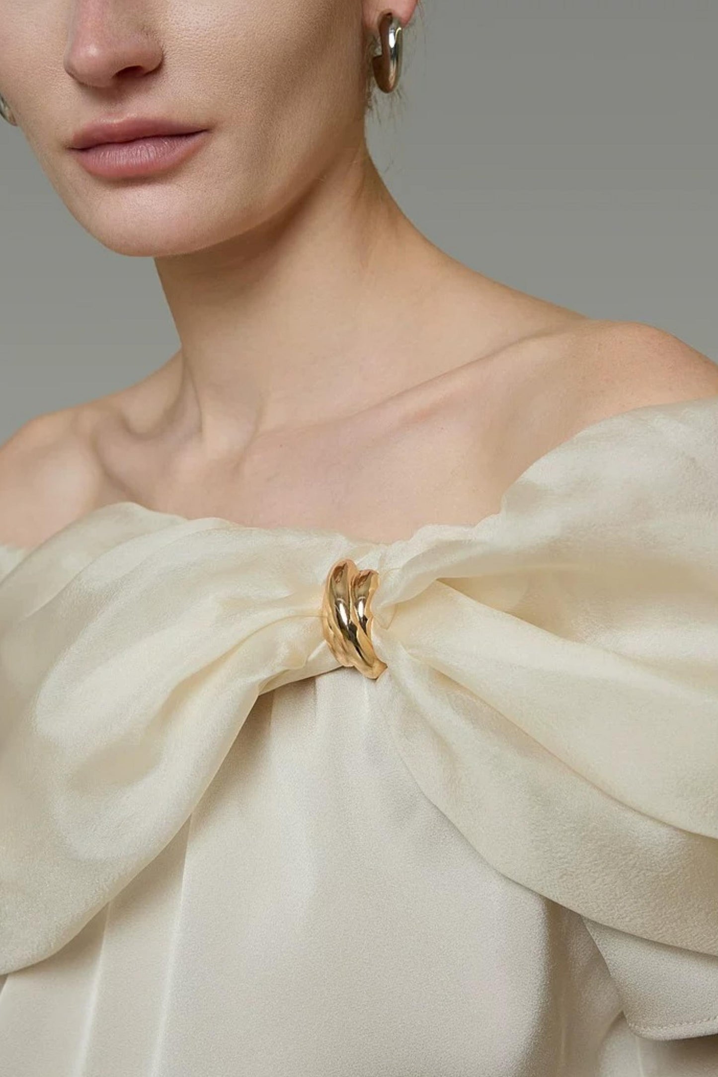 One-Shoulder Relaxed T-Shirt