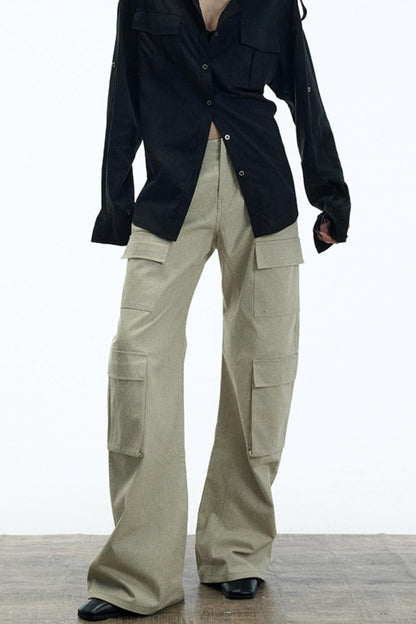 Modern Khaki Cargo Pants