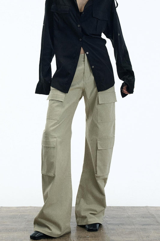 Modern Khaki Cargo Pants
