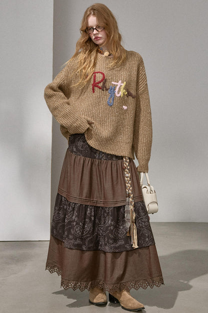 Cloud-Like Knit Pullover Top