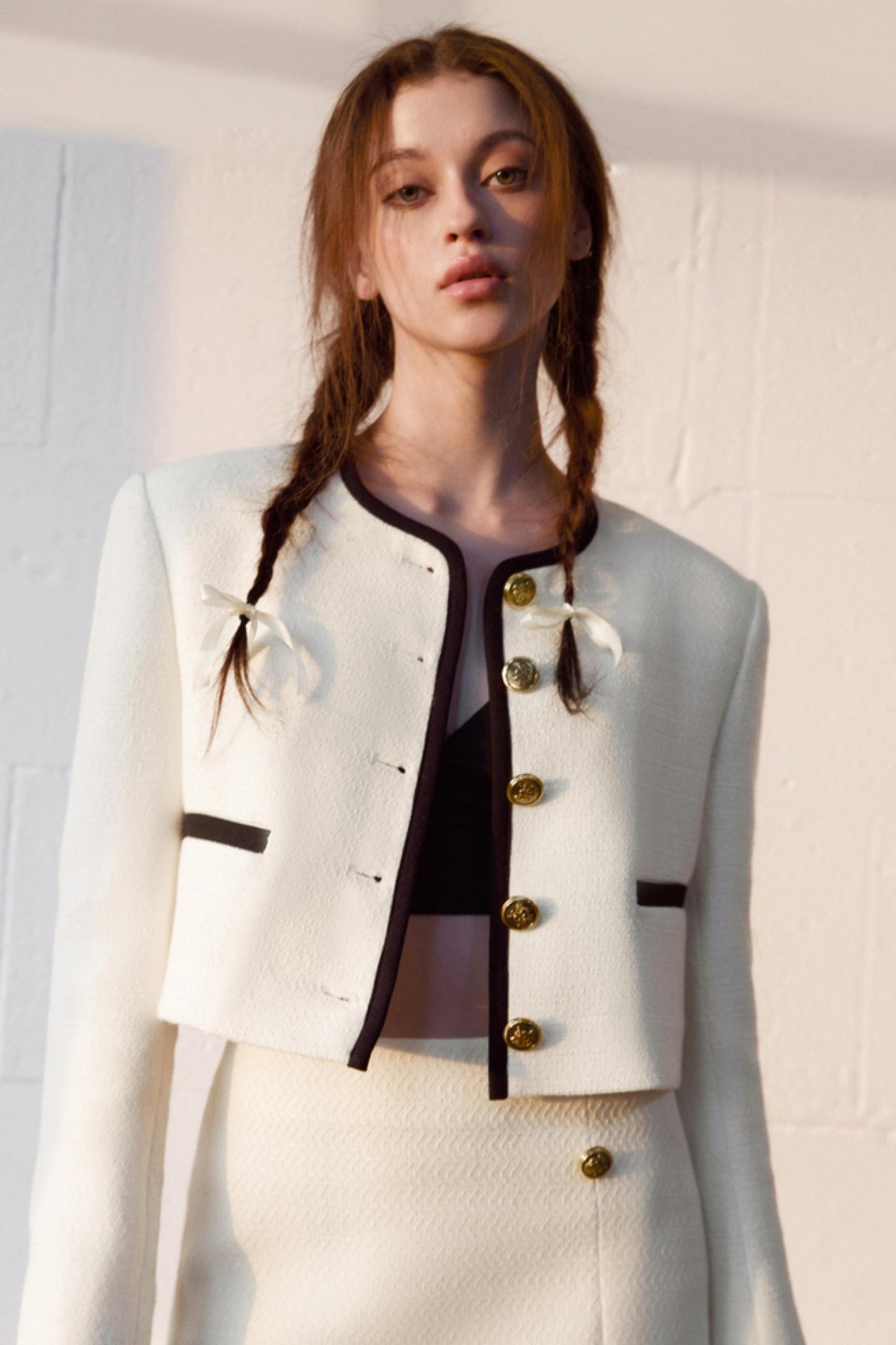 Gold Wind Beige Skirt