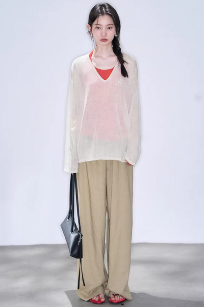 Layered U-Neck Camisole Top