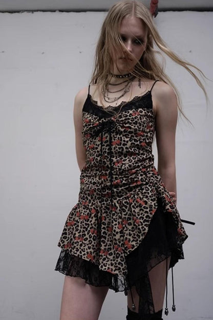 Heart Lace Camisole Dress