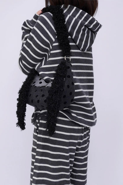 Rabbit Plush Crossbody Bag