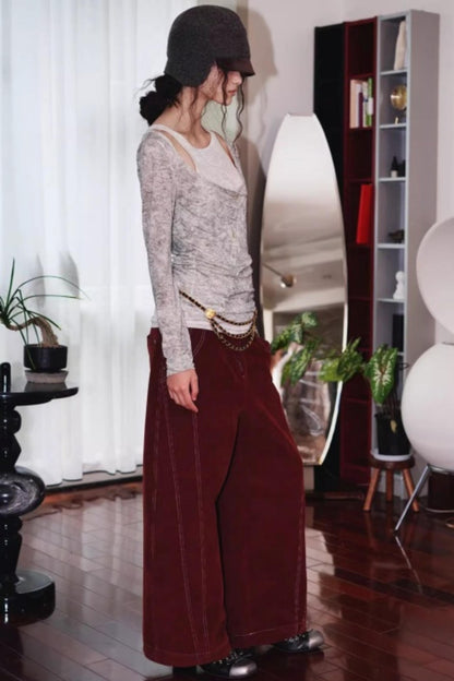 Vintage Acetate Knitted Top