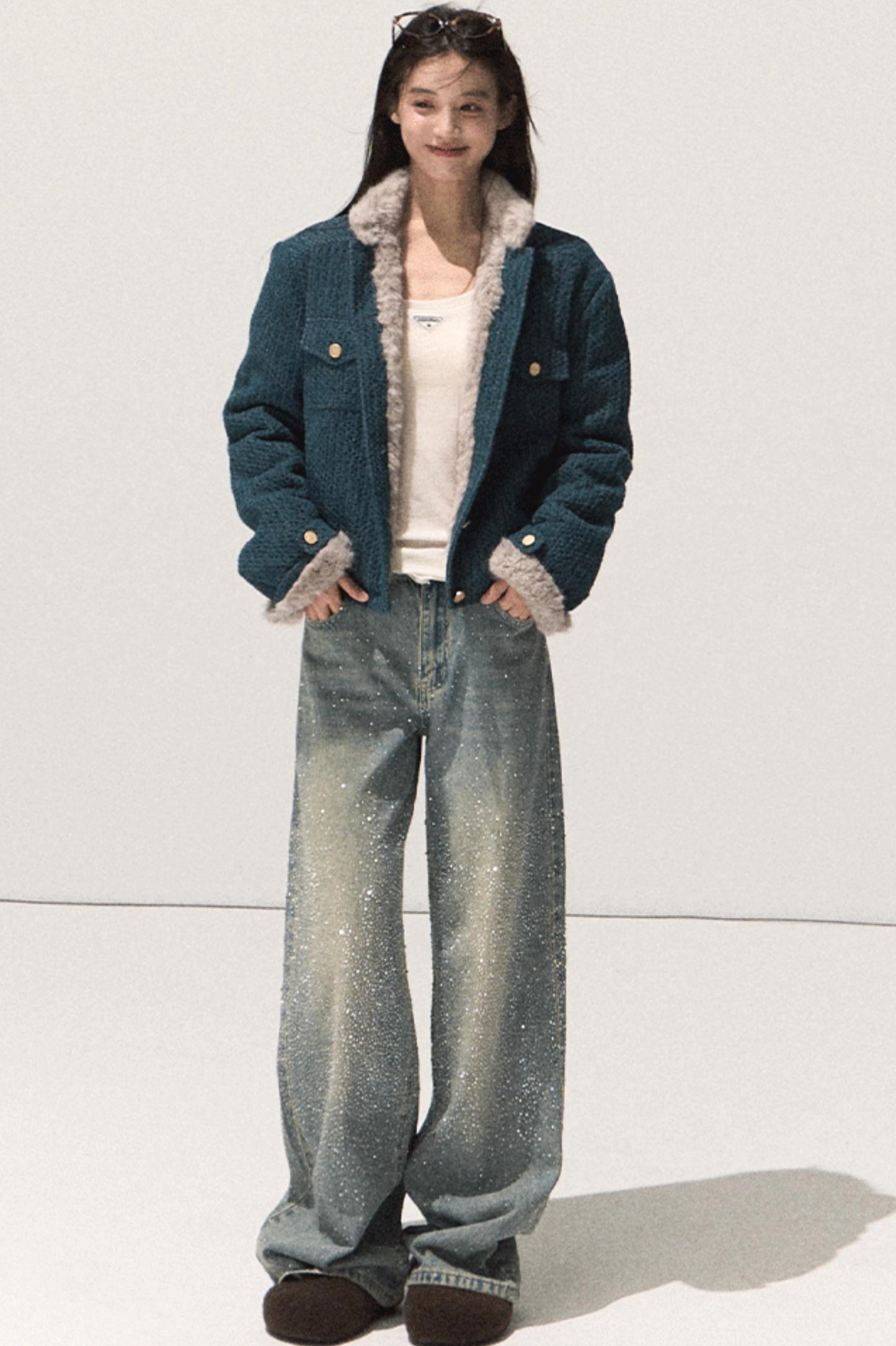 Skin Emotion Long-Sleeved Knitted Sweater