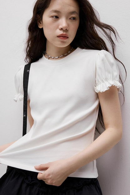 Cleanfit Puff Sleeve T-Shirt