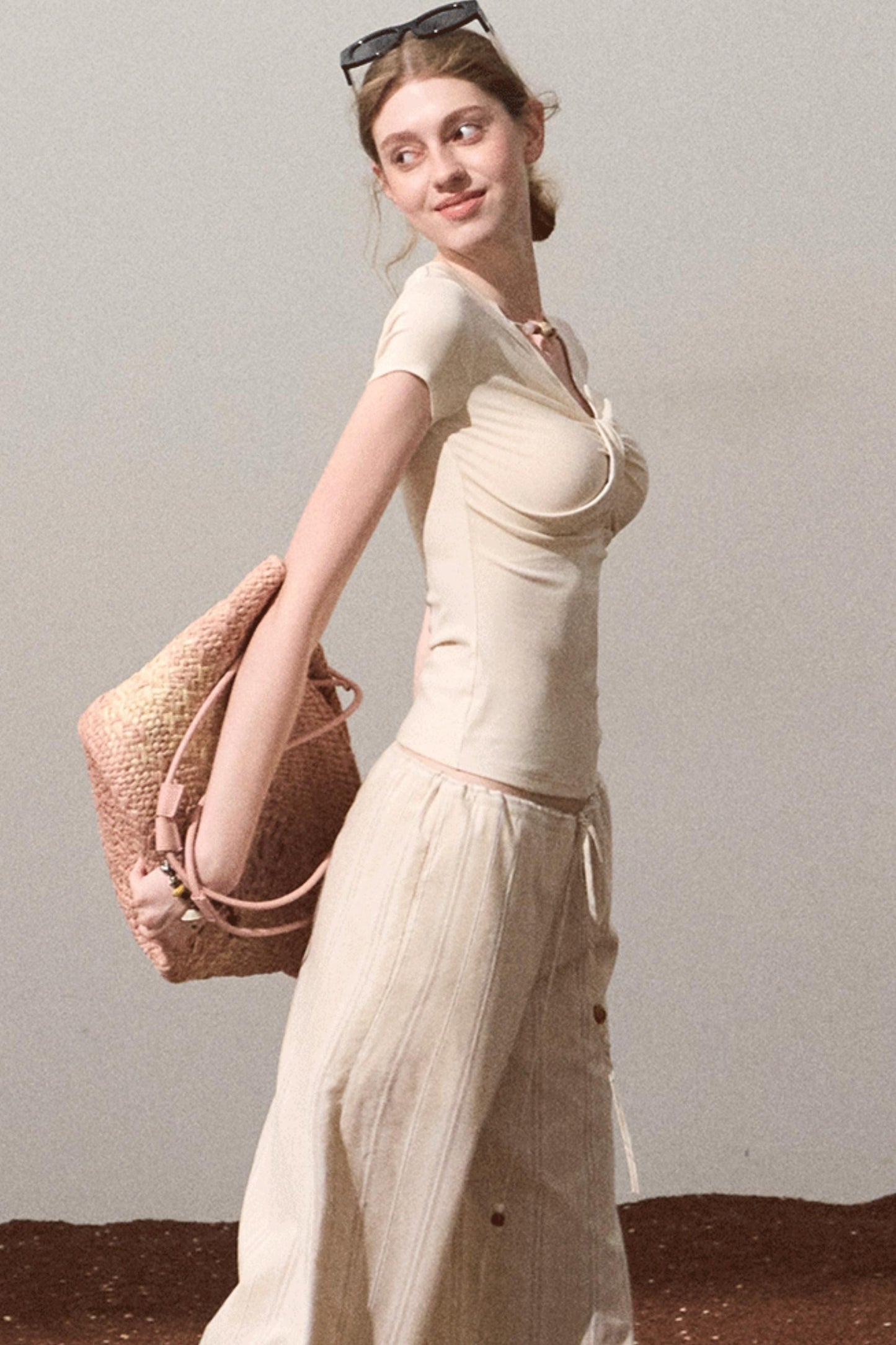 Amber Striped Pants Set-Up