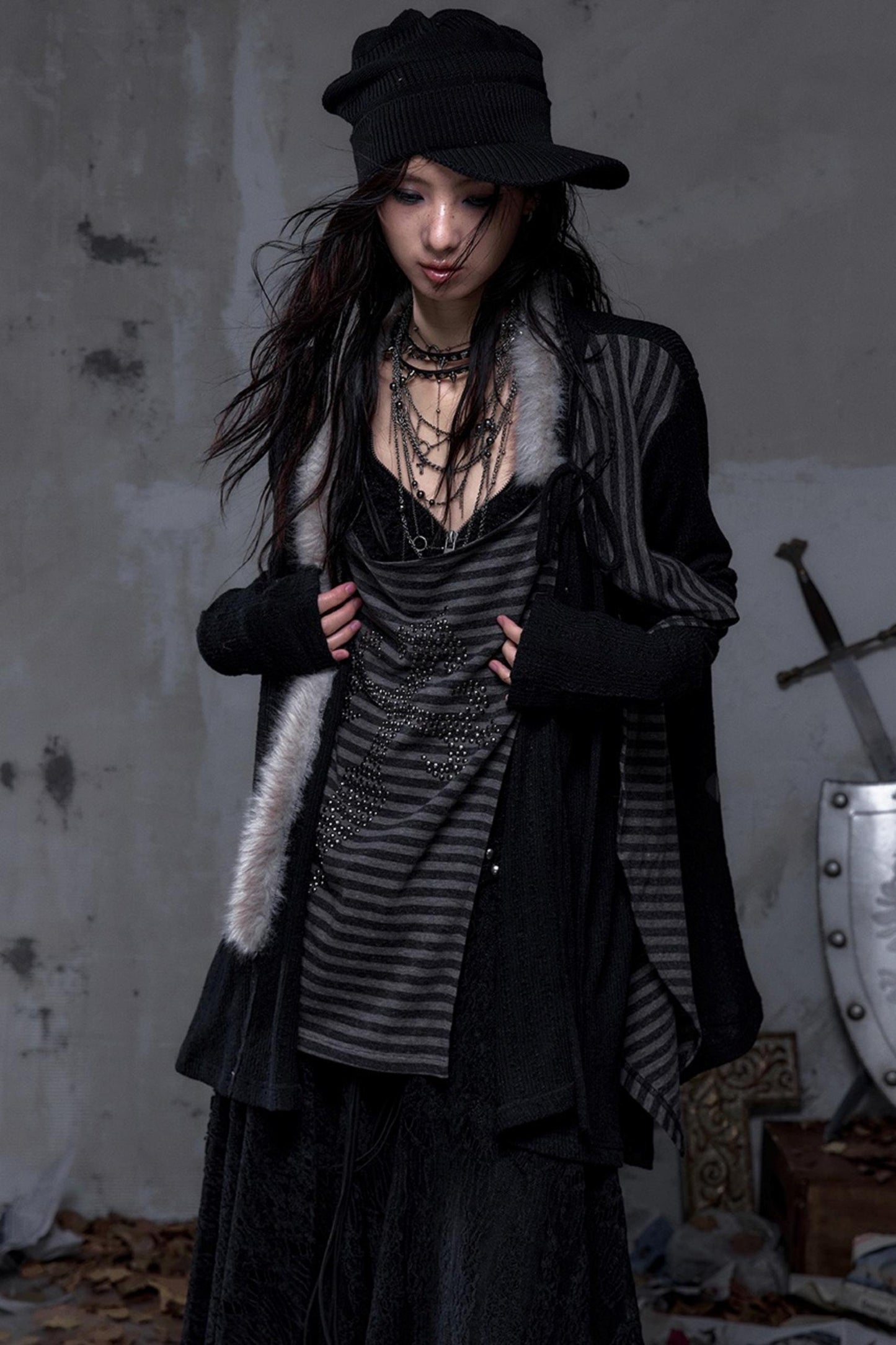 Vintage Diamond Cardigan