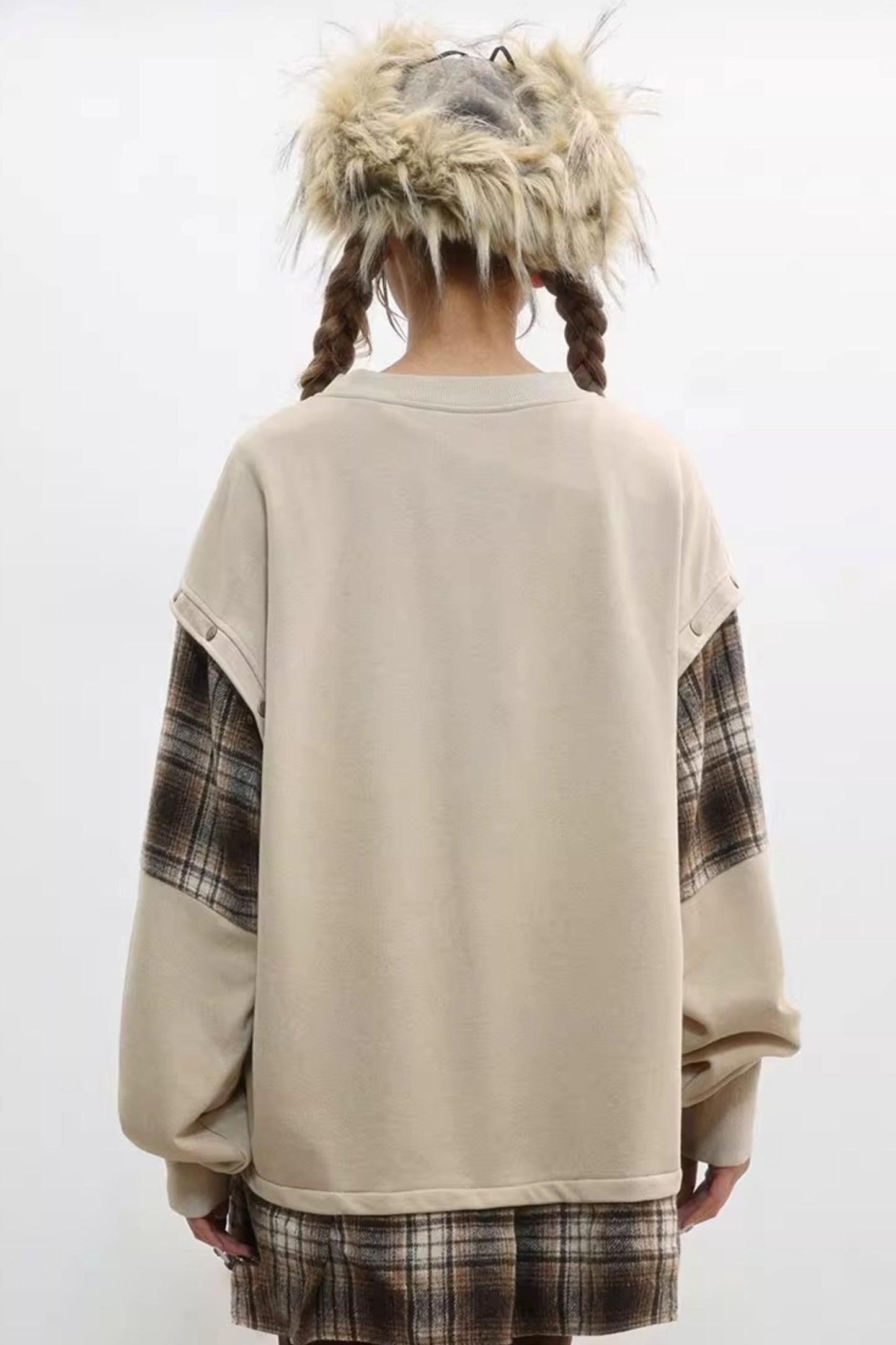 Paradise Wasteland Style Print Sweatshirt