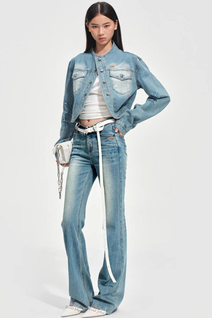 Wave Tencel Denim Pants