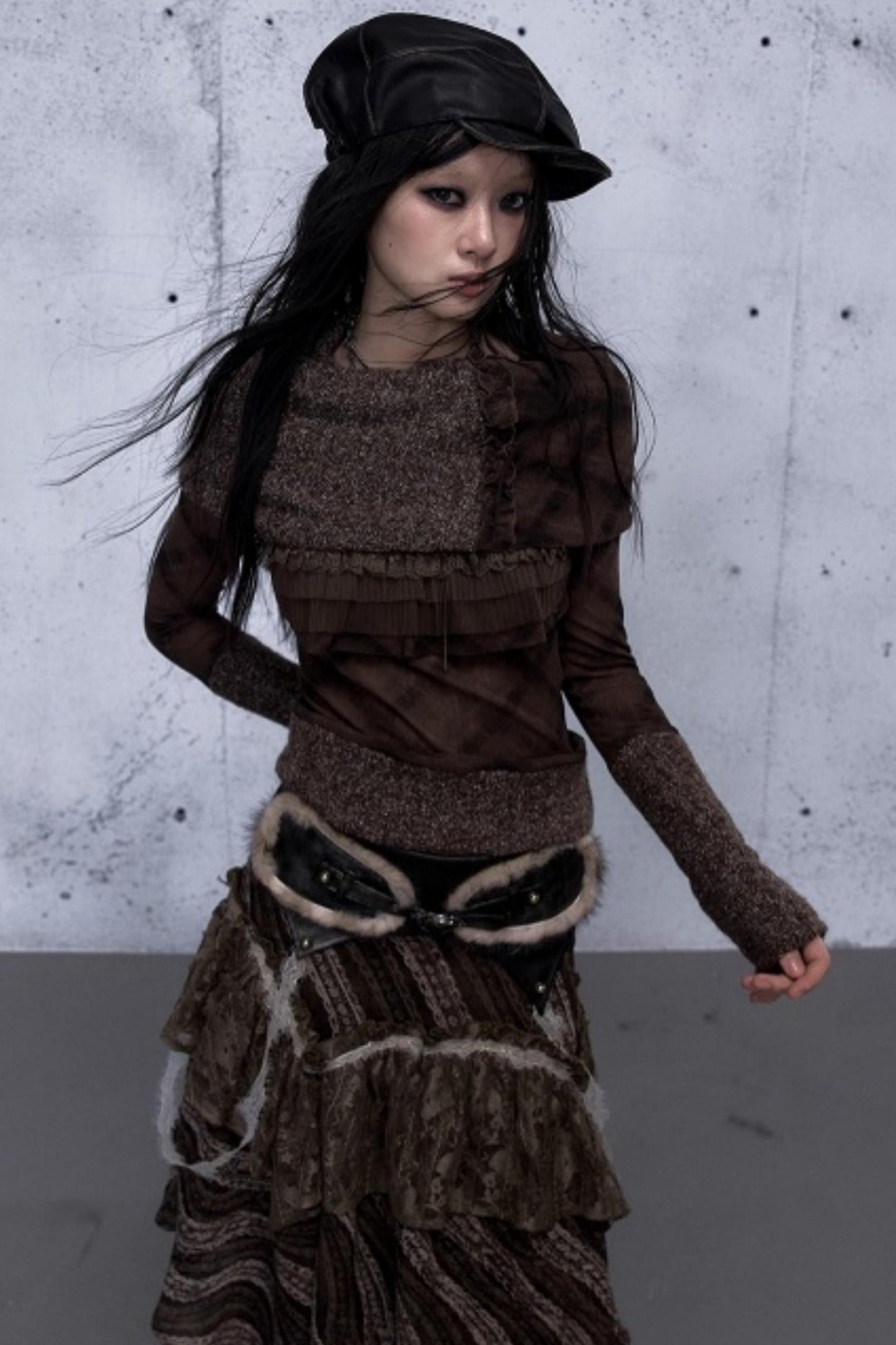 Vintage Retro Wool Knit Sweater