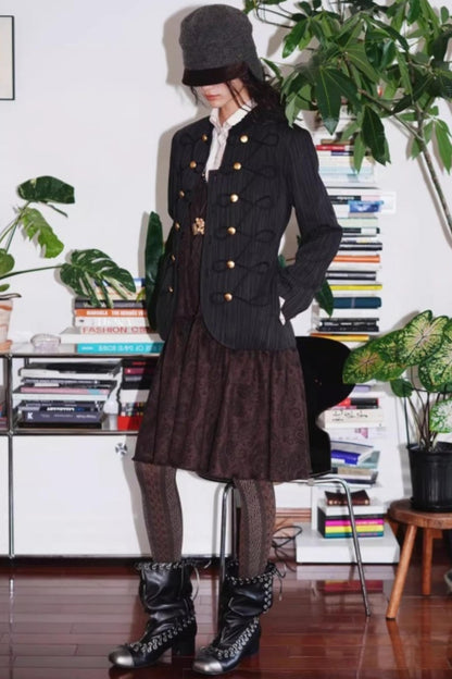 Vintage Suede Sleeveless Dress