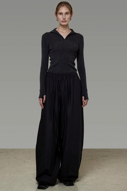 Slim Knitted Base Sweater