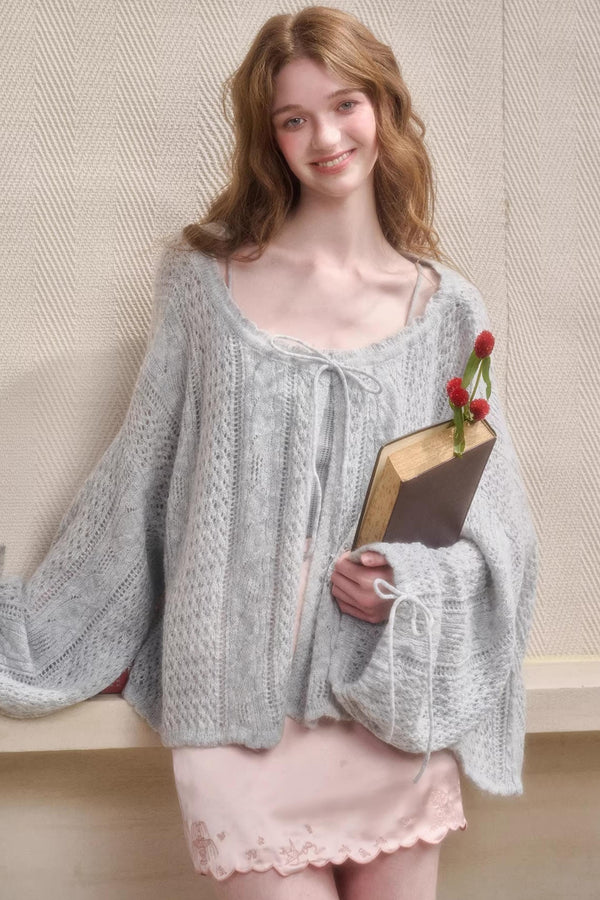 Riverbank of the Wind Mohair Sweater