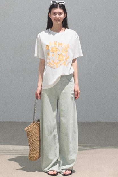 Angels Ripped Scimitar Jeans