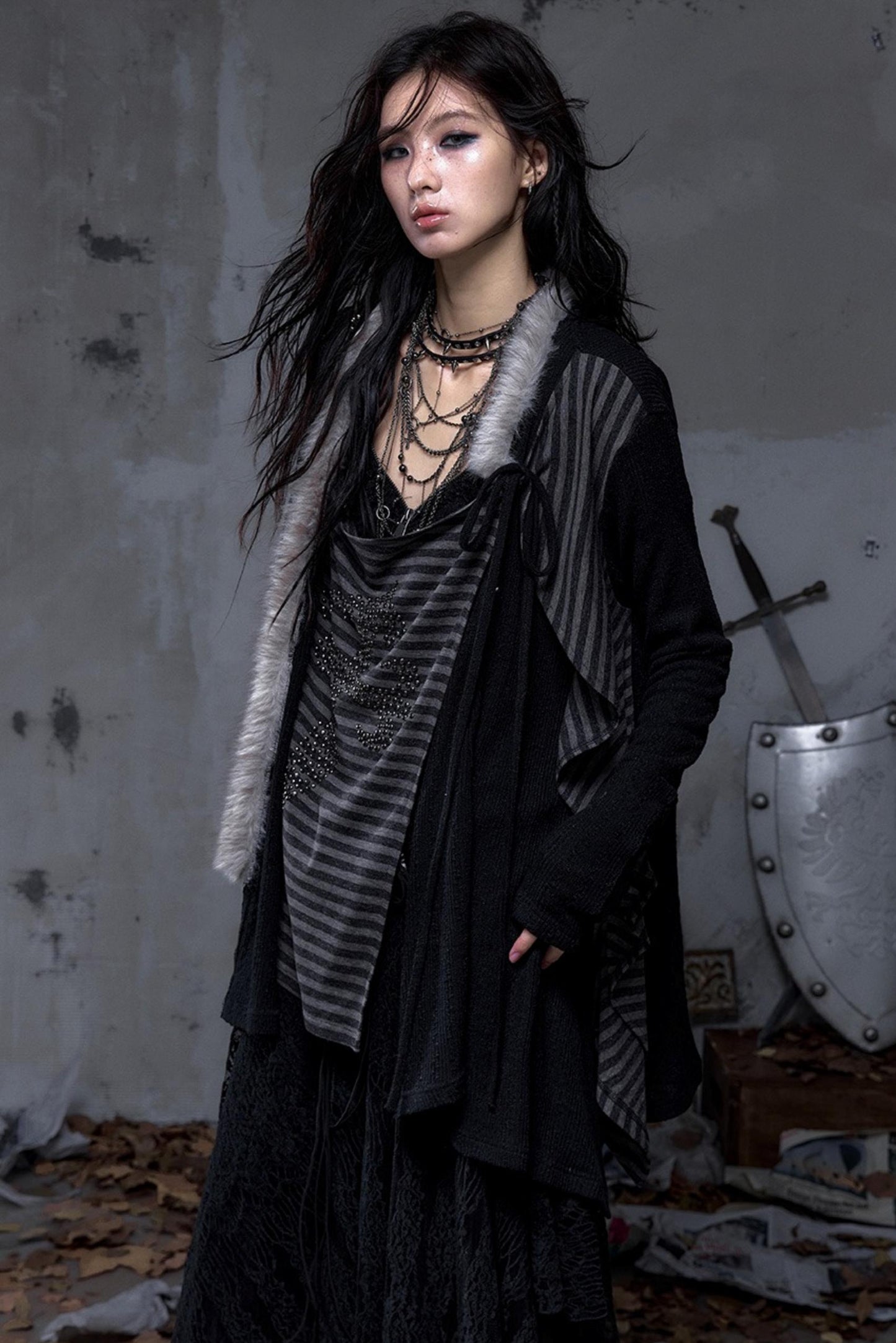 Vintage Diamond Cardigan