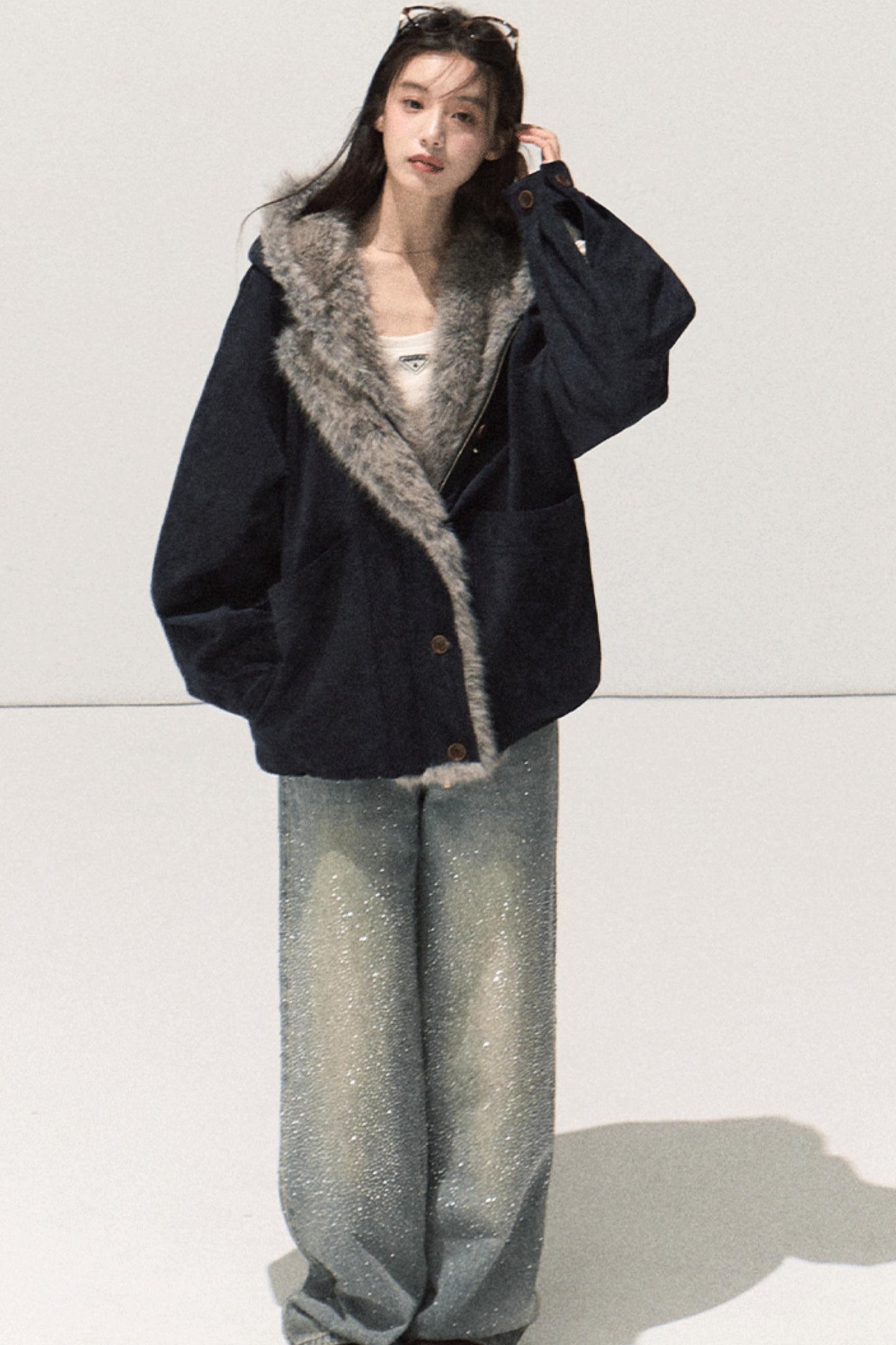 Skin Emotion Long-Sleeved Knitted Sweater