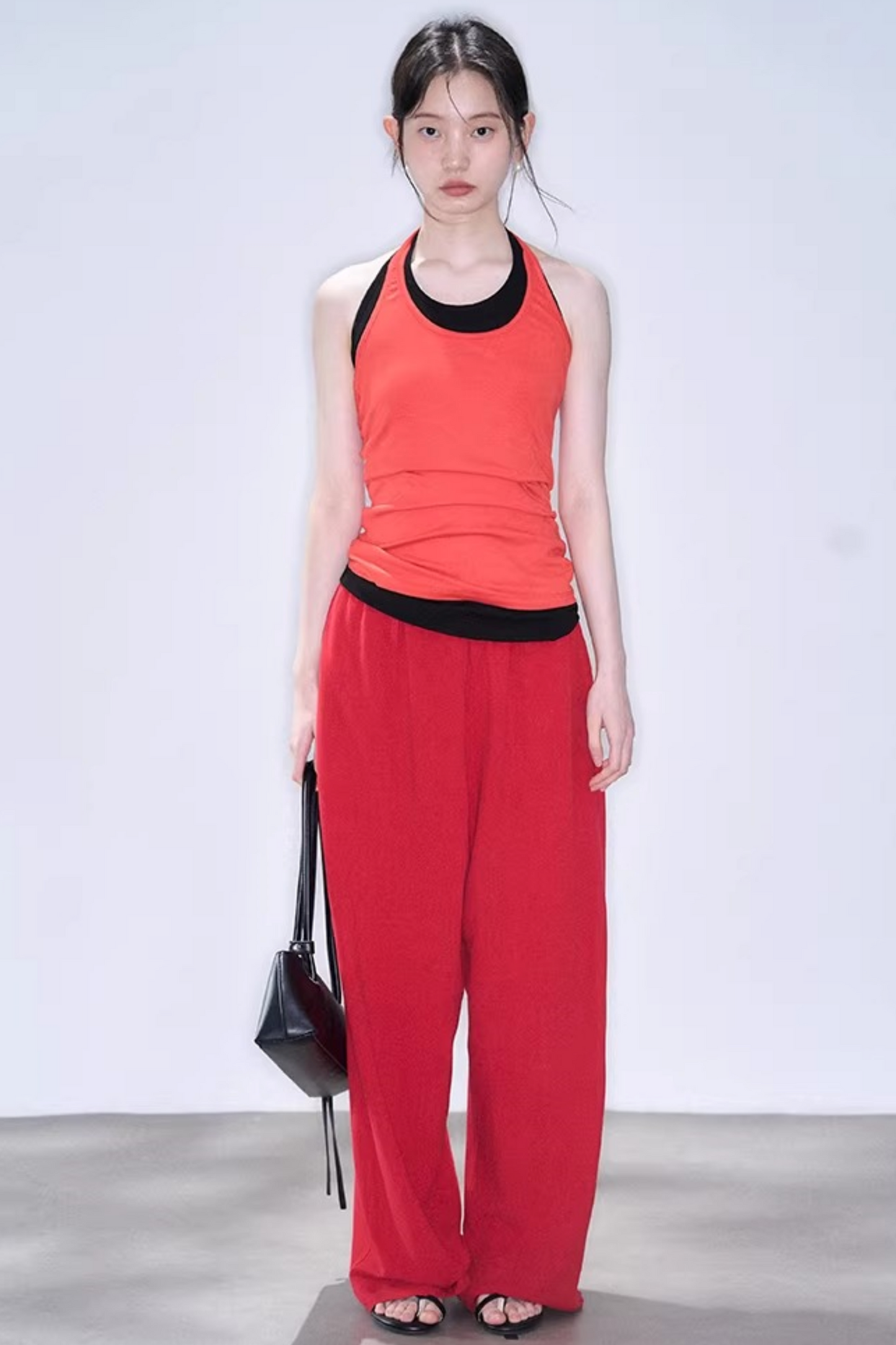 Layered U-Neck Camisole Top