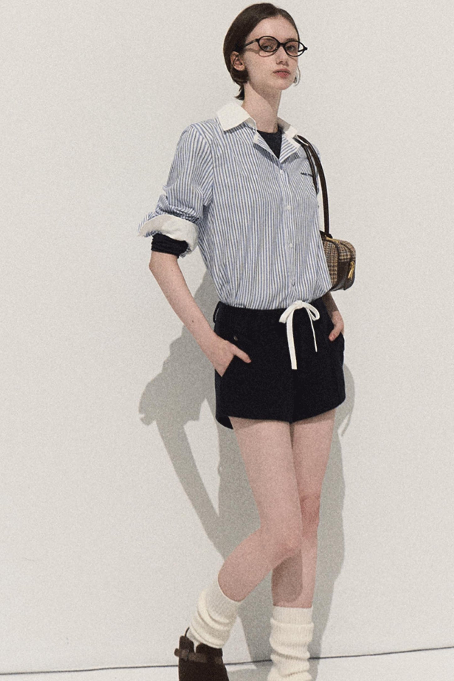 Night Pine Wool Shorts