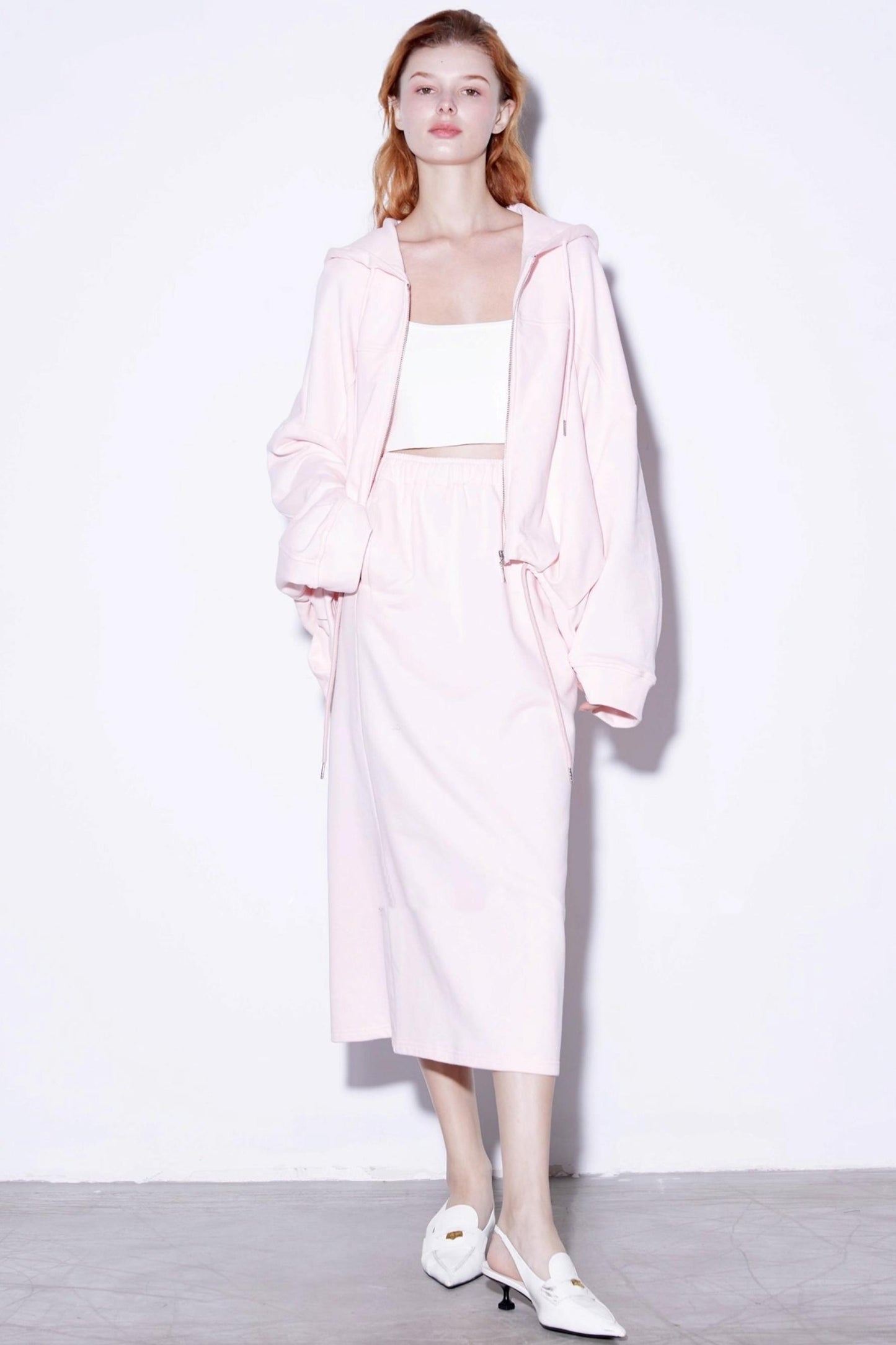 Comfort Cloud Cotton Hooded Sweatshirt Set-Up