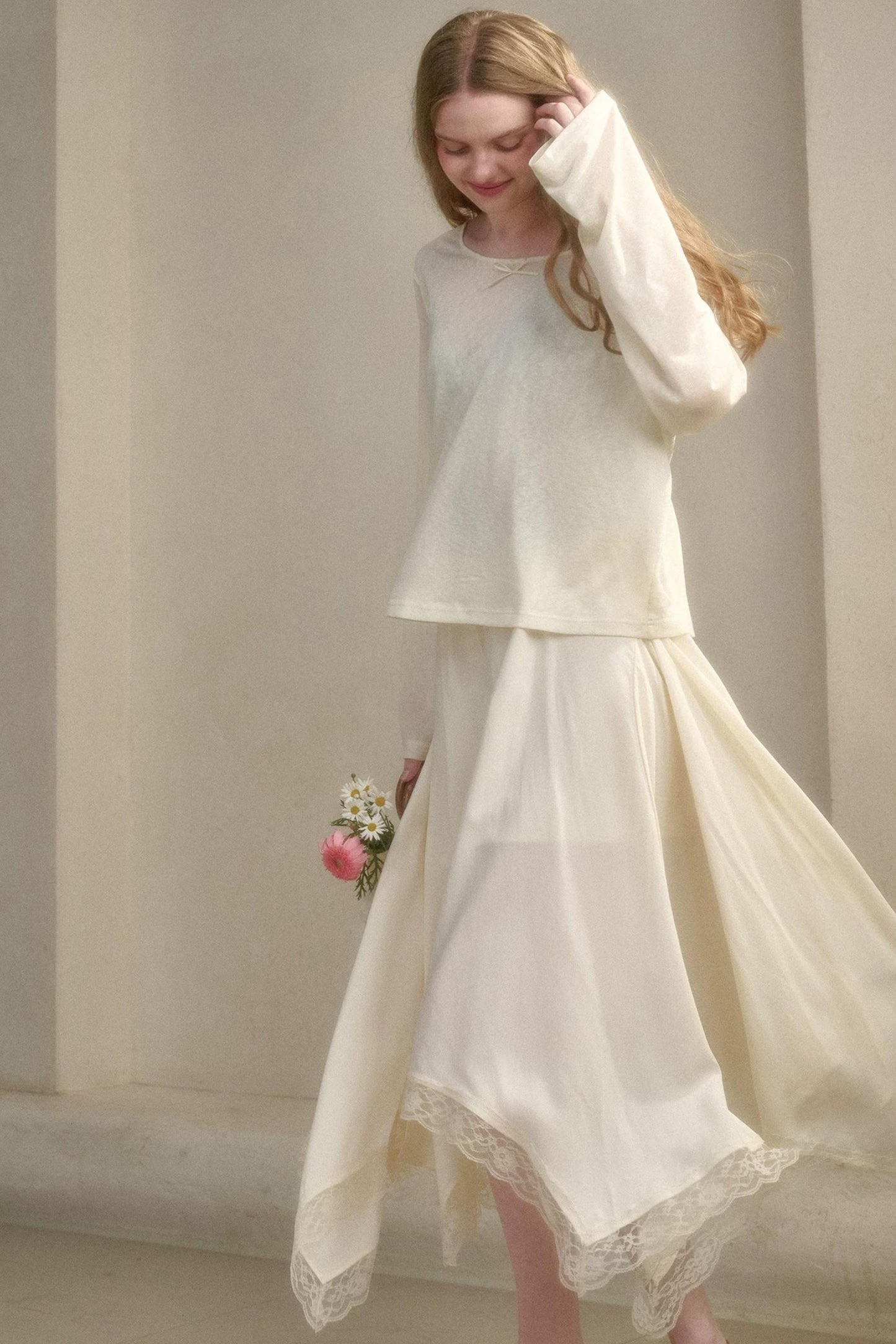 Natural Lyocell Cloud Blouse