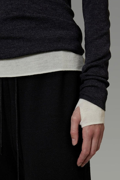 Slim Knitted Base Sweater