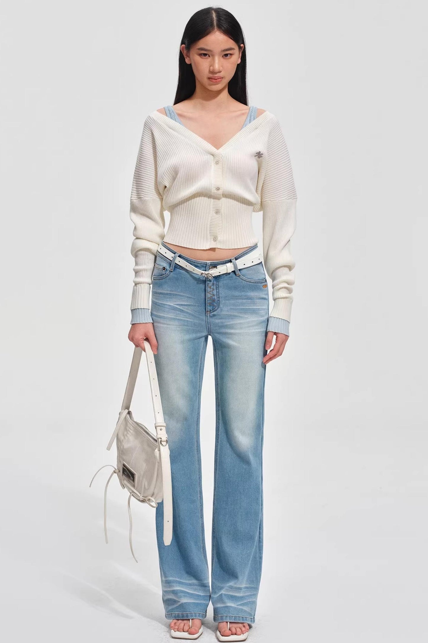 Wave Tencel Denim Pants