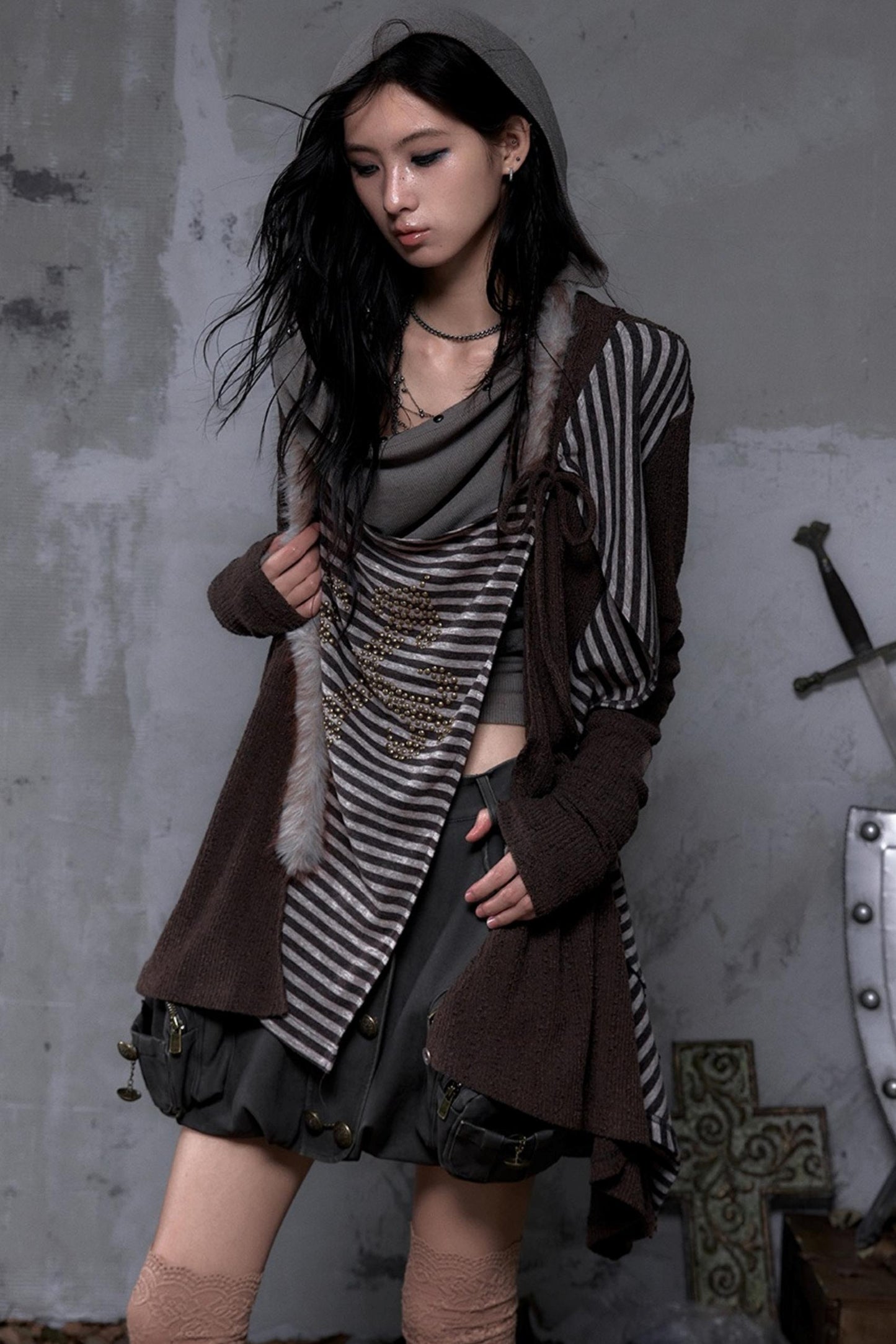 Vintage Diamond Cardigan