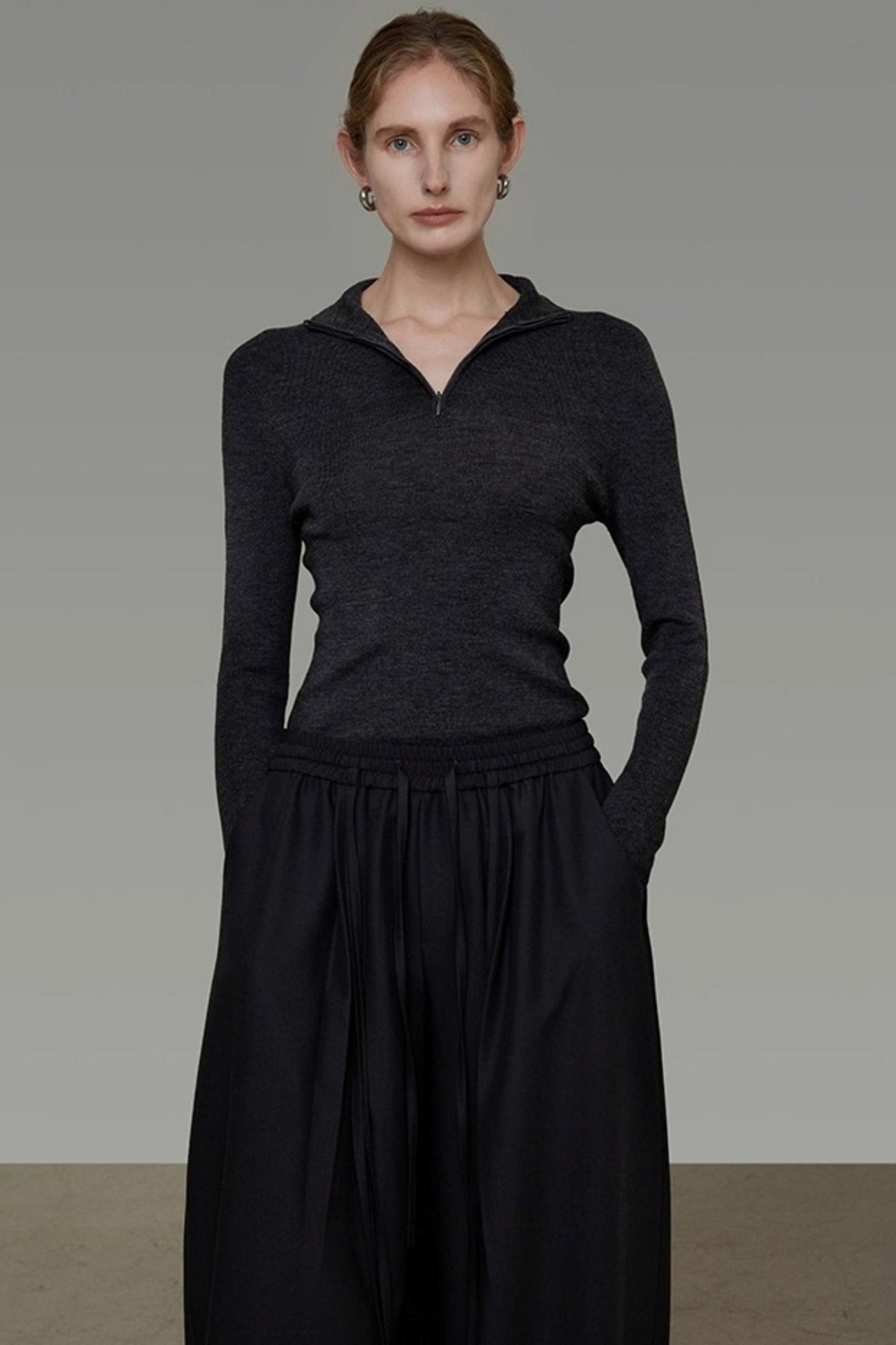 Slim Knitted Base Sweater