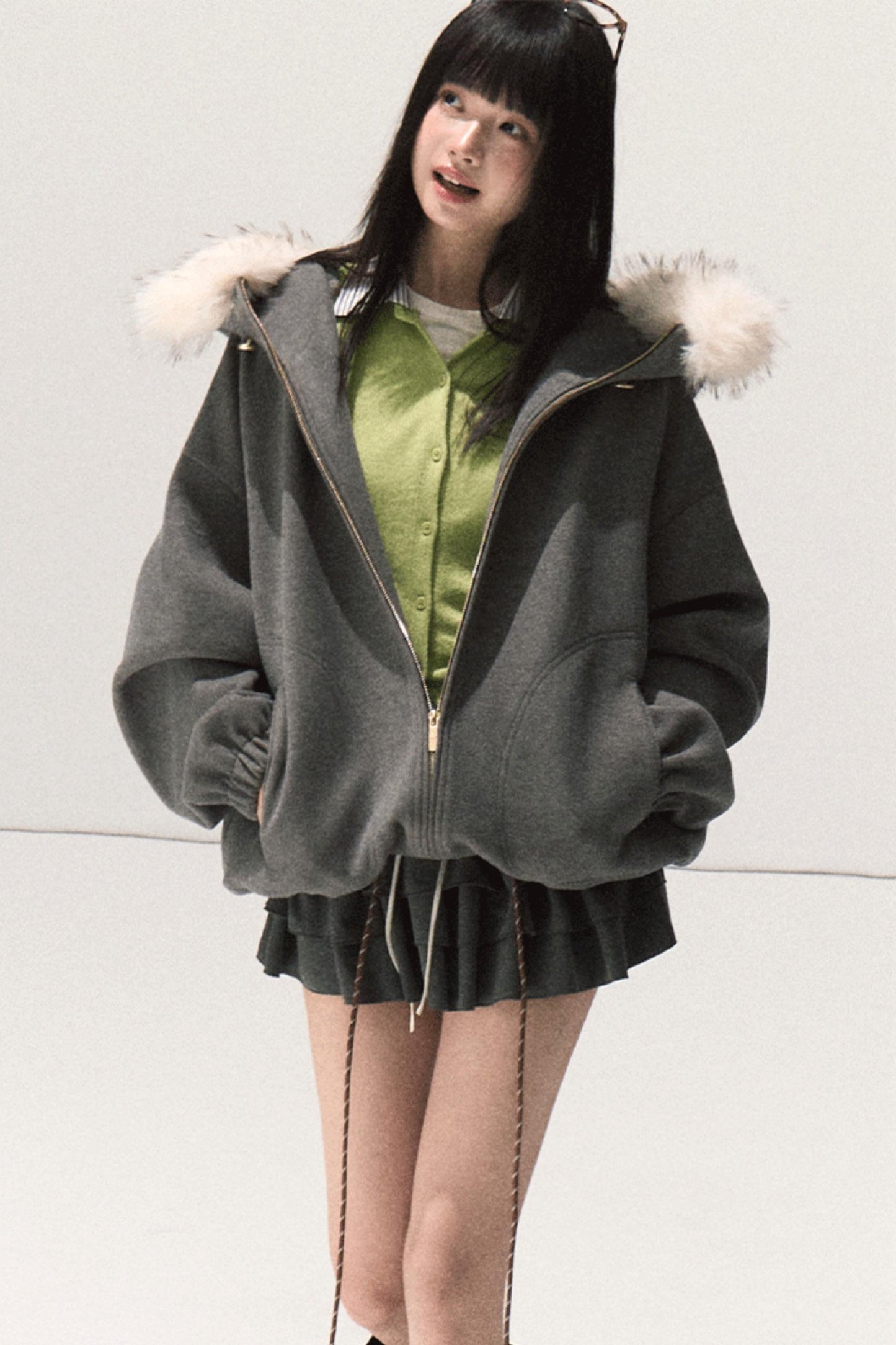 Good Weather Lace Slim Waist Long Sleeve T-Shirt