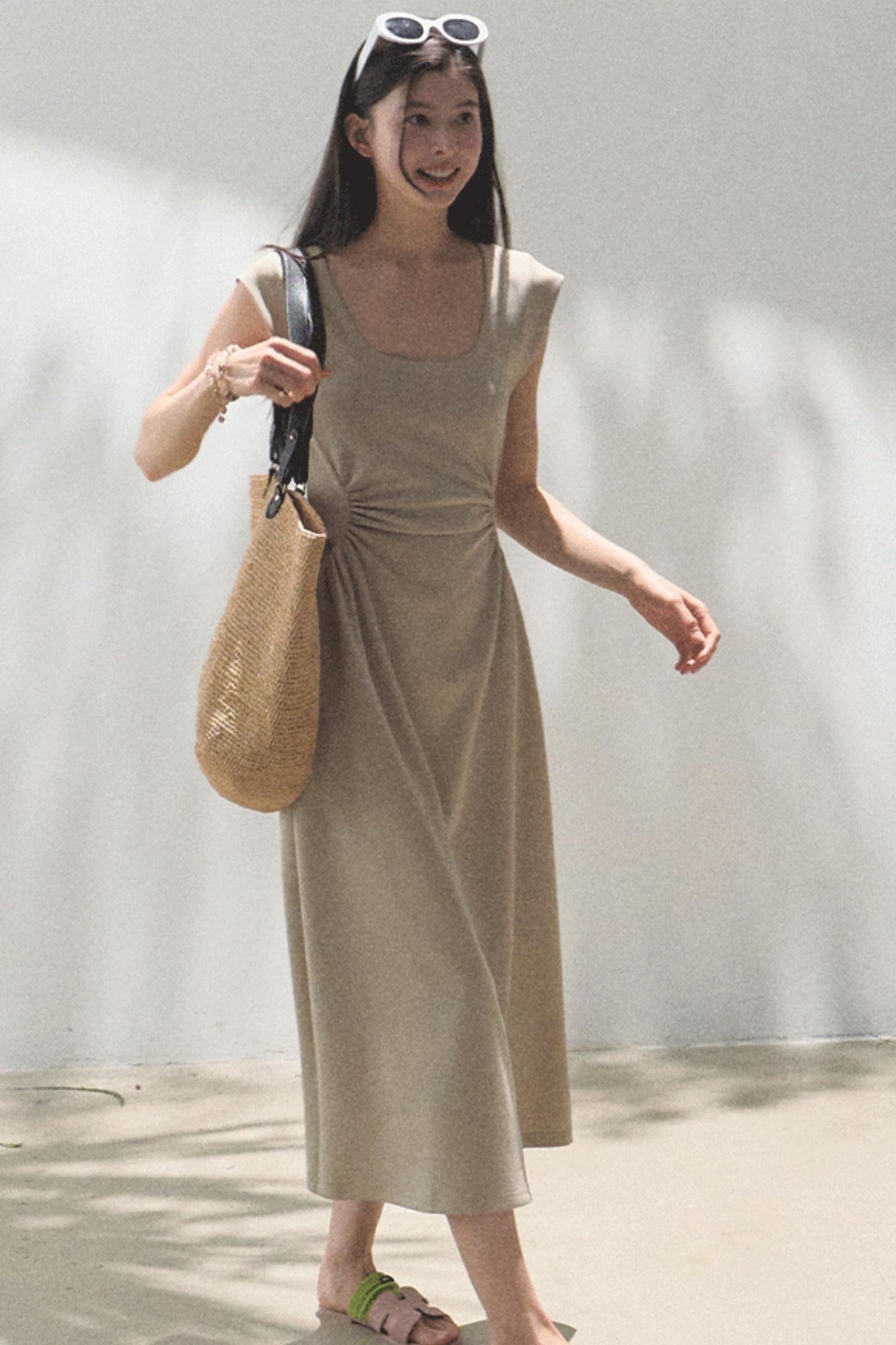 Essential Summer U-Neck Dress