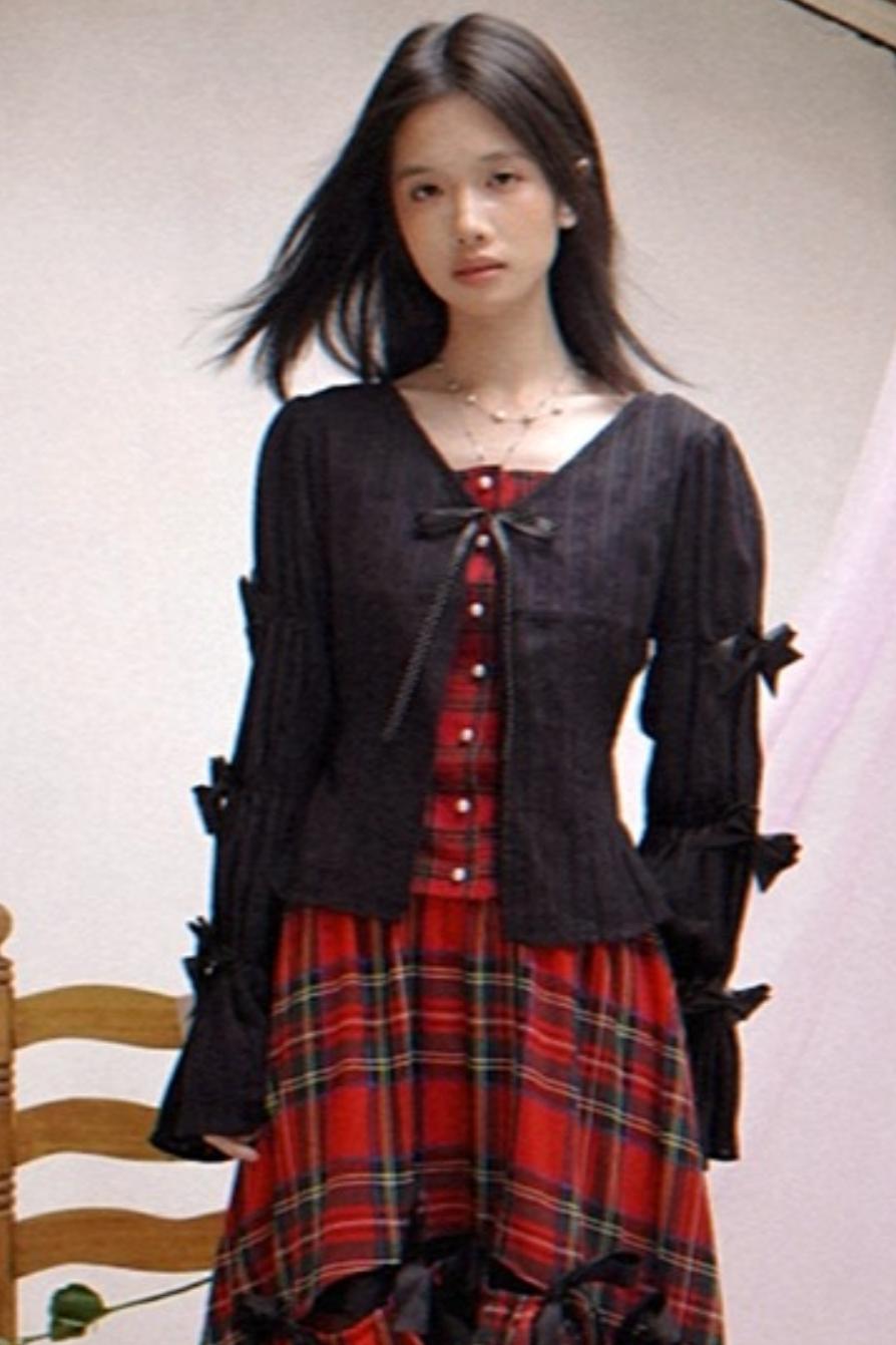 Happy Birthday Polka Dot Red Checkered Shirt