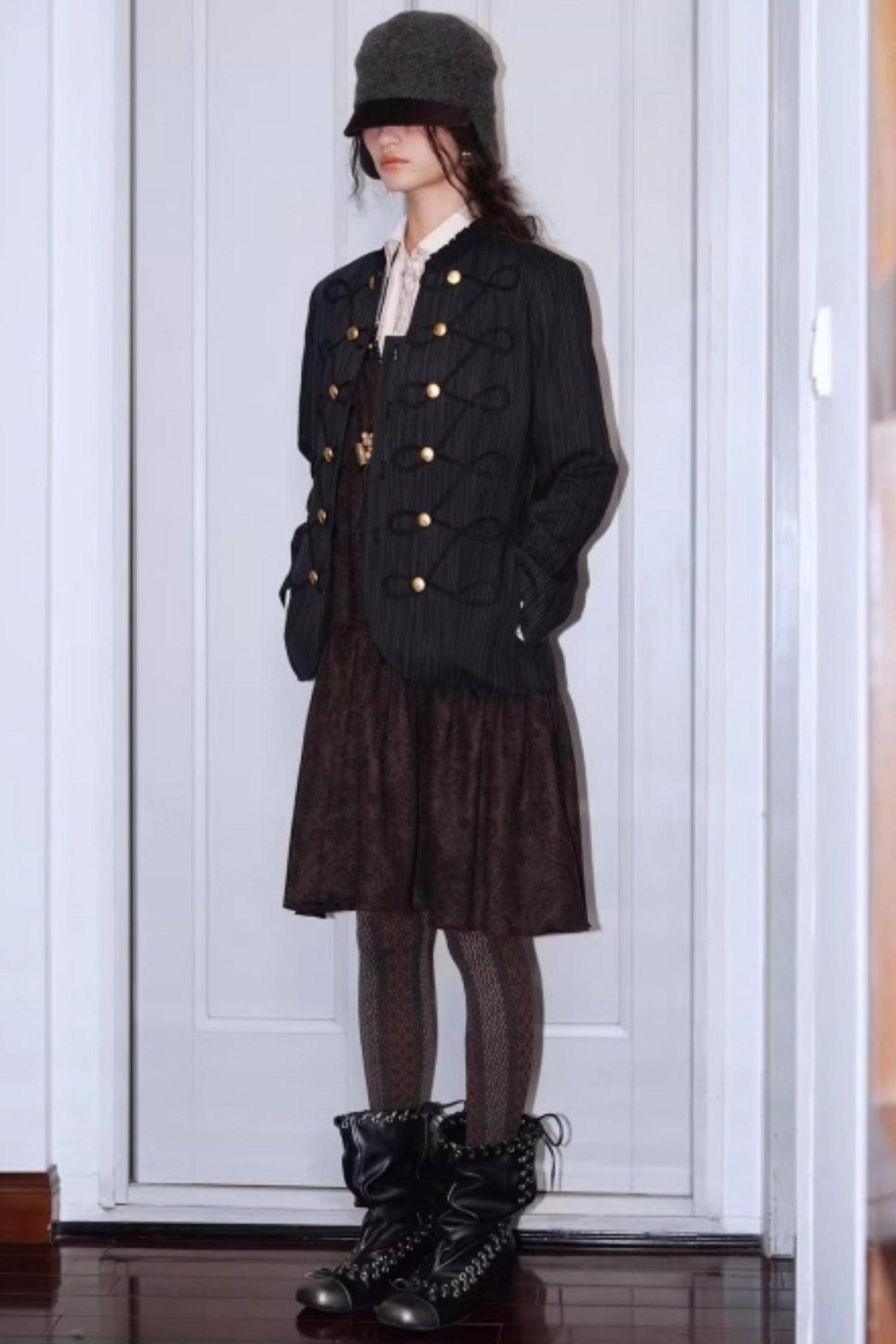 Vintage Suede Sleeveless Dress