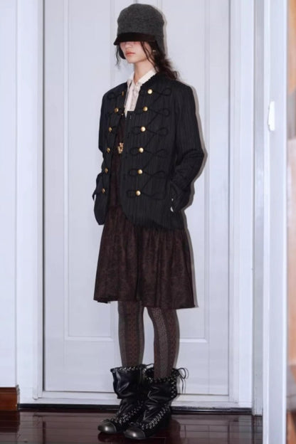 Vintage Suede Sleeveless Dress