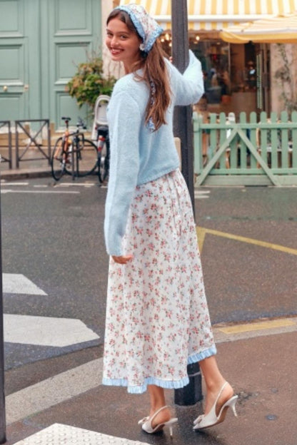 Blue French Pastoral Dress Set-Up