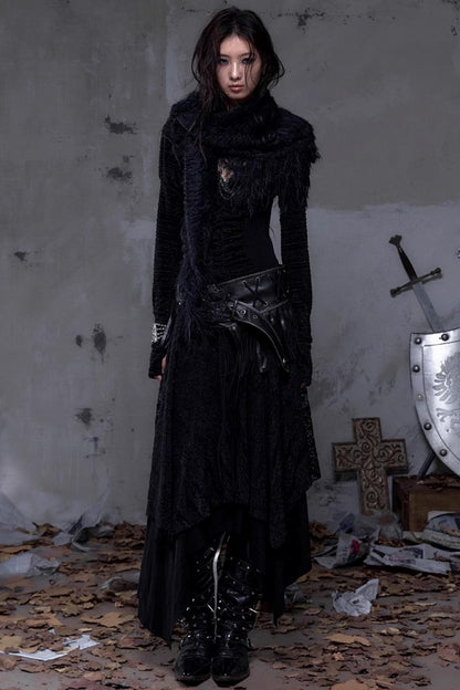 Court Dream Puff Sleeve Lace Maxi Dress