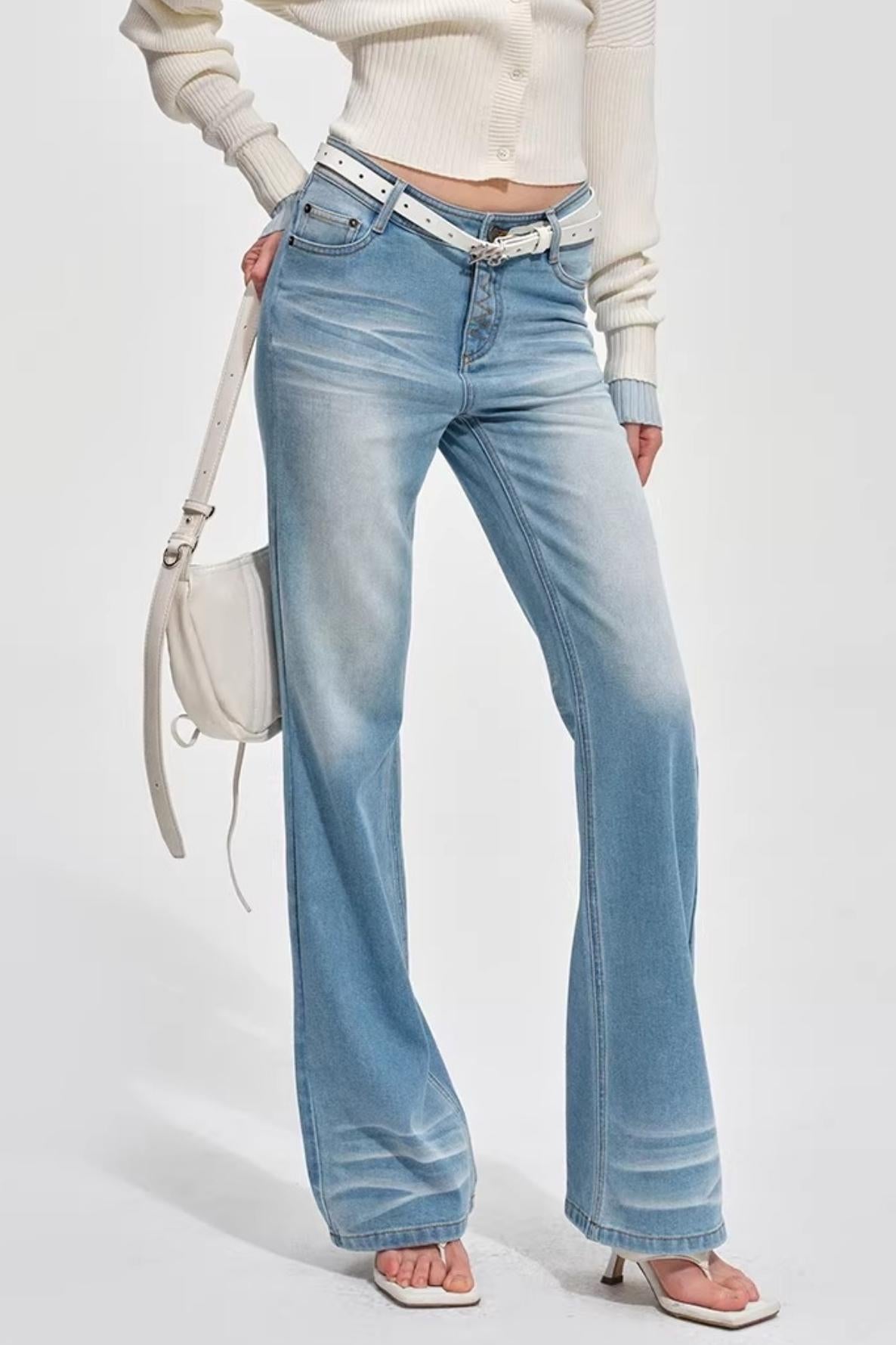 Wave Tencel Denim Pants